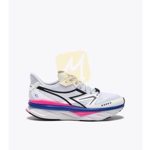 DIADORA ATOMO V700 Blanc/Rose/Bleu pour Femme