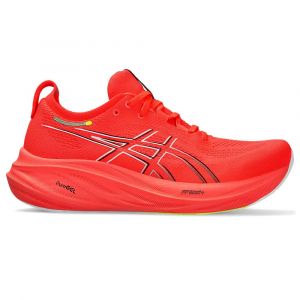 ASICS GEL-NIMBUS 26 Rouge et Noir - Chaussure de Running Homme 