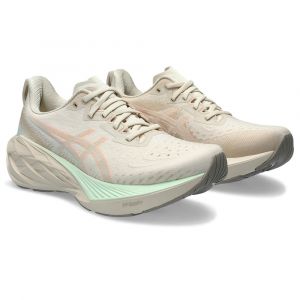 ASICS Novablast 4 Beige et Bleue pour Femme