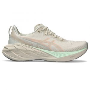 ASICS NovaBlast 4 Oatmeal / Moonrock - Chaussure de Running Femme - Image 1