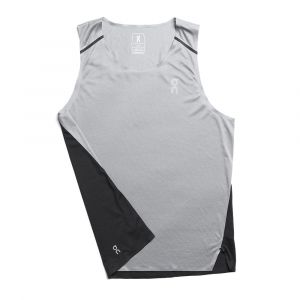 On Running Tank-T M Gris et Noir pour Homme