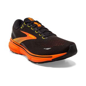 BROOKS GHOST 15 Noire et Orange pour Homme