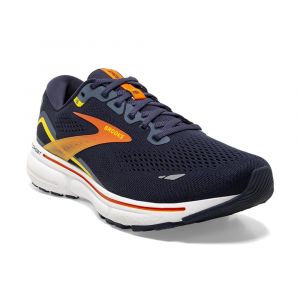 BROOKS GHOST 15 Bleue Orange et Rouge pour Homme