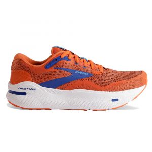 BROOKS GHOST MAX Homme RED ORANGE/BLACK/SURF THE WEB