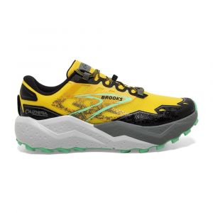 BROOKS CALDERA 7 Noire Jaune et Verte pour Homme