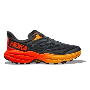 HOKA SpeedGoat 5 Rouge et Noire pour Homme