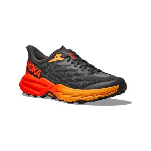 HOKA SpeedGoat 5 Rouge et Noire pour Homme