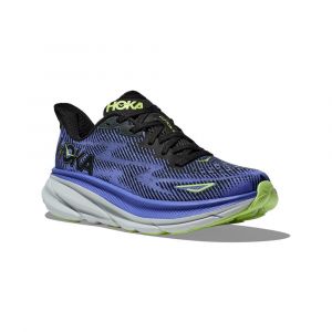 HOKA CLIFTON 9 Bleue et Noire pour Femme