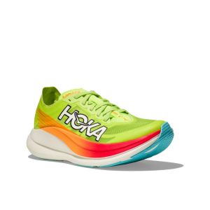 HOKA ROCKET X2 Jaune Orange Mixte