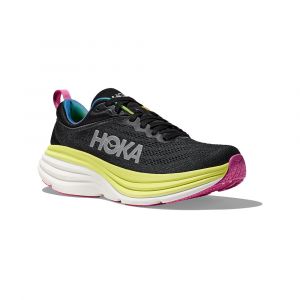 HOKA BONDI 8 Noire et Multicolore pour Homme