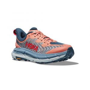 HOKA MAFATE SPEED 4 Rose et Grise pour Femme