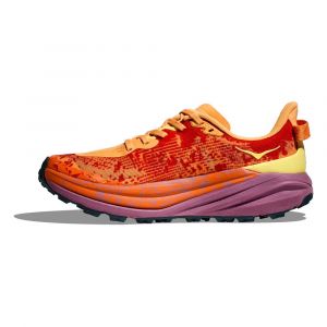 HOKA SPEEDGOAT 6 Orange et Violette pour Femme