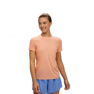 HOKA AIROLITE RUN SHORT SLEEVE Femme Papaya - Tee-Shirt de Running Femme