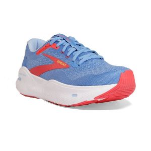 BROOKS GHOST MAX Bleue et Rouge pour femme