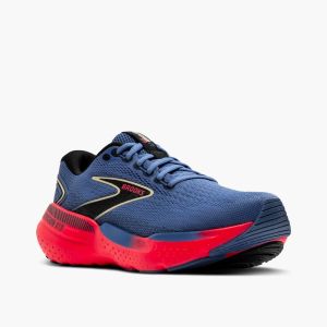 BROOKS Glycerin GTS 21 Bleu/Noir/rose pour Femme