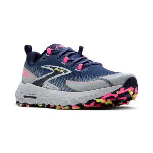 BROOKS Cascadia 18 gris bleu rose pour Femme