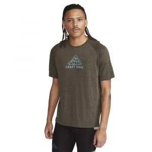 CRAFT ADV Trail Wool SS Gris - Tee Shirt de Running Homme