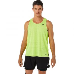 Asics Débardeur Ventilate 2.0 Singlet M Jaune fluo pour Homme