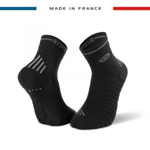 BV Sport Chaussettes Run Marathon Noir-Gris