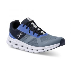 On Running Cloudrunner Bleue et Grise pour Homme