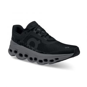 On Running Cloudmonster Noire et Grise pour Femme