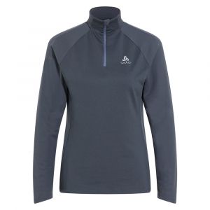 
Vêtements de sport ODLO Femme | Pull de running ODLO1/2 zip Essential Ceramiwarm femme INDIA INK  
