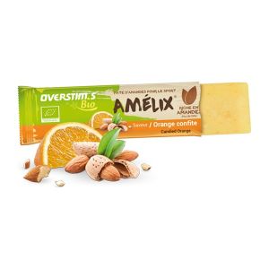 Overstim.s Amelix saveur Orange confite | Barre de 25g