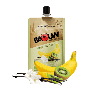 BAOUW Purée Banane-Kiwi-Vanille 90g