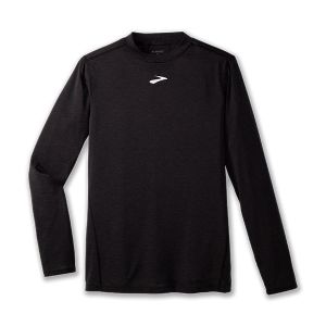 BROOKS High Point Long Sleeve Homme Black - Confort et Performance