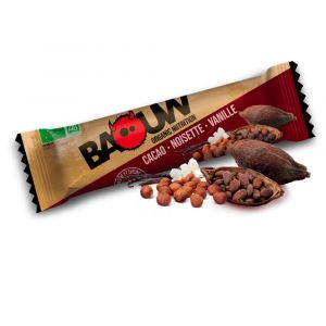 Barre énergétique Bio Baouw Cacao Noisette Vanille 25g - P-BA-UN-CAC