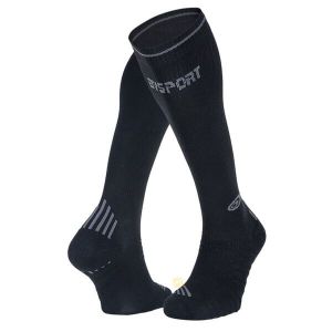 BV SPORT CHAUSSETTE RUN COMPRESSION  NOIR/GRIS