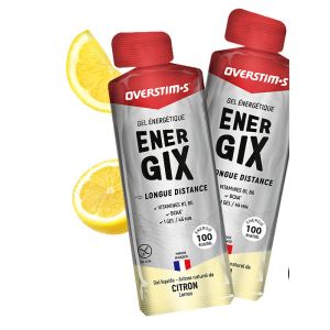 Gel énergétique endurance + BCAA Overstim.s Gel Energix saveur Citron 
