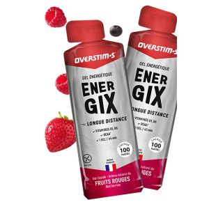 Gel énergétique endurance + BCAA Overstim.s Gel Energix saveur Fruits Rouges