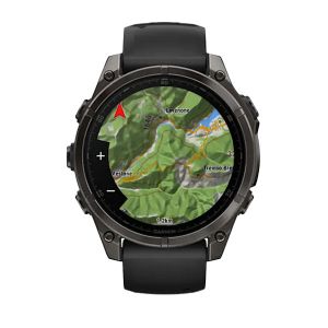 GARMIN FĒNIX 8 SAPPHIRE AMOLED TITANE-CARBONE GREY 