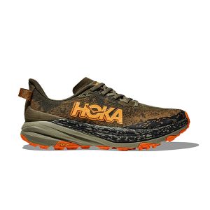 HOKA Speedgoat 6 Homme ANTIQUE OLIVE / SQUASH