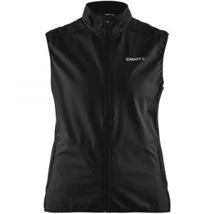 CRAFT Gilet Vest Warm Sans Manche Noir pour Homme - Veste de Running Homme