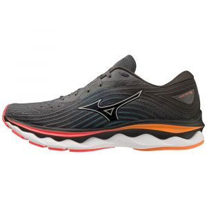 Mizuno Wave Sky 6 Grise et Orange pour Homme