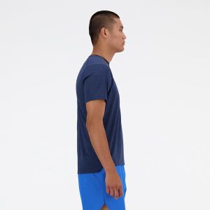 NEW BALANCE Tee-shirt marine pour Homme