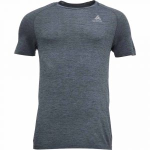 ODLO Tee-Shirt Crew Neck s/s Essential Seamless Gris pour Femme