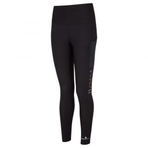  Vêtements de sport RonHill| Collant de running RonHill Noir pour Femme| RH-005772