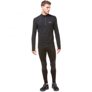 RON Hill Veste thermique Core Thermal à 1/2 fermeture éclair pour Homme Noir - Image 1