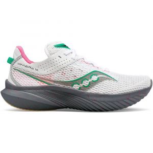 SAUCONY KINVARA 14 Femme WHITE/GRAVE - S10823-85