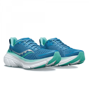 SAUCONY GUIDE 17 Bleu/Vert pour Femme