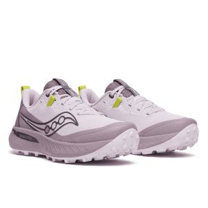 SAUCONY PEREGRINE 15 Violet jaune pour FEMME