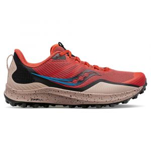 Chaussures de trail running légères et agiles pour coureurs à foulée neutre Saucony Peregrine 12 Clay/Loam pour homme | S20737-31_1