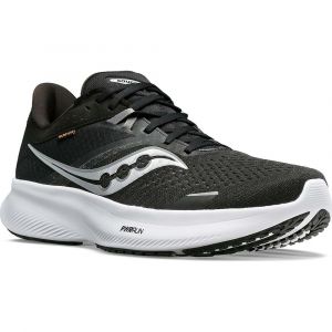 SAUCONY RIDE 16 Noire et Blanche pour Homme