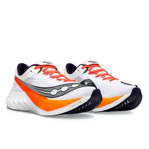 SAUCONY ENDORPHIN PRO 4 Blanche et Noire pour Homme