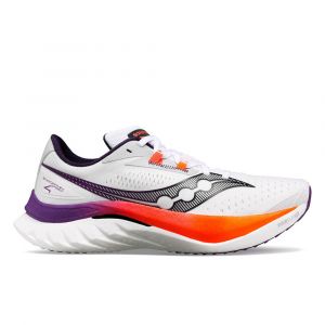 SAUCONY ENDORPHIN SPEED 4 Homme WHITE/VIZIORANGE