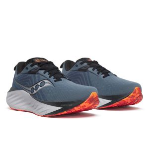 SAUCONY TRIUMPH 22 Bleu et orange pour Homme