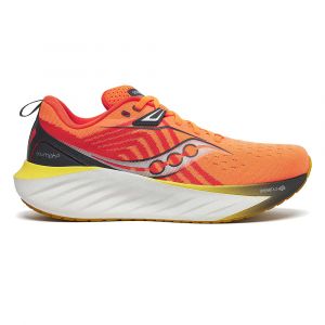 Chaussure de running Saucony Triumps 22 Orange, Grise et Blanche pour Homme